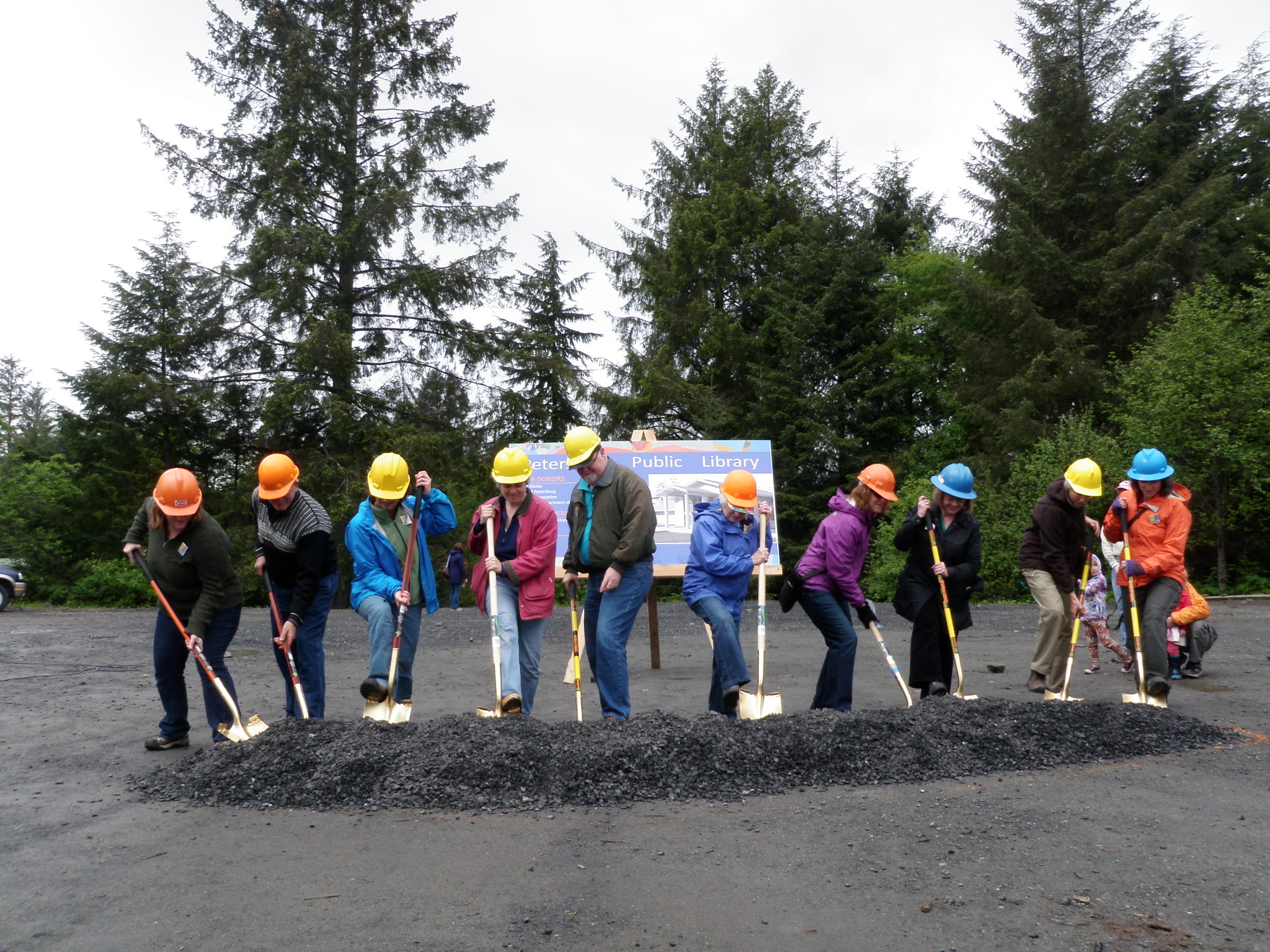 City breaks ground for new Petersburg library