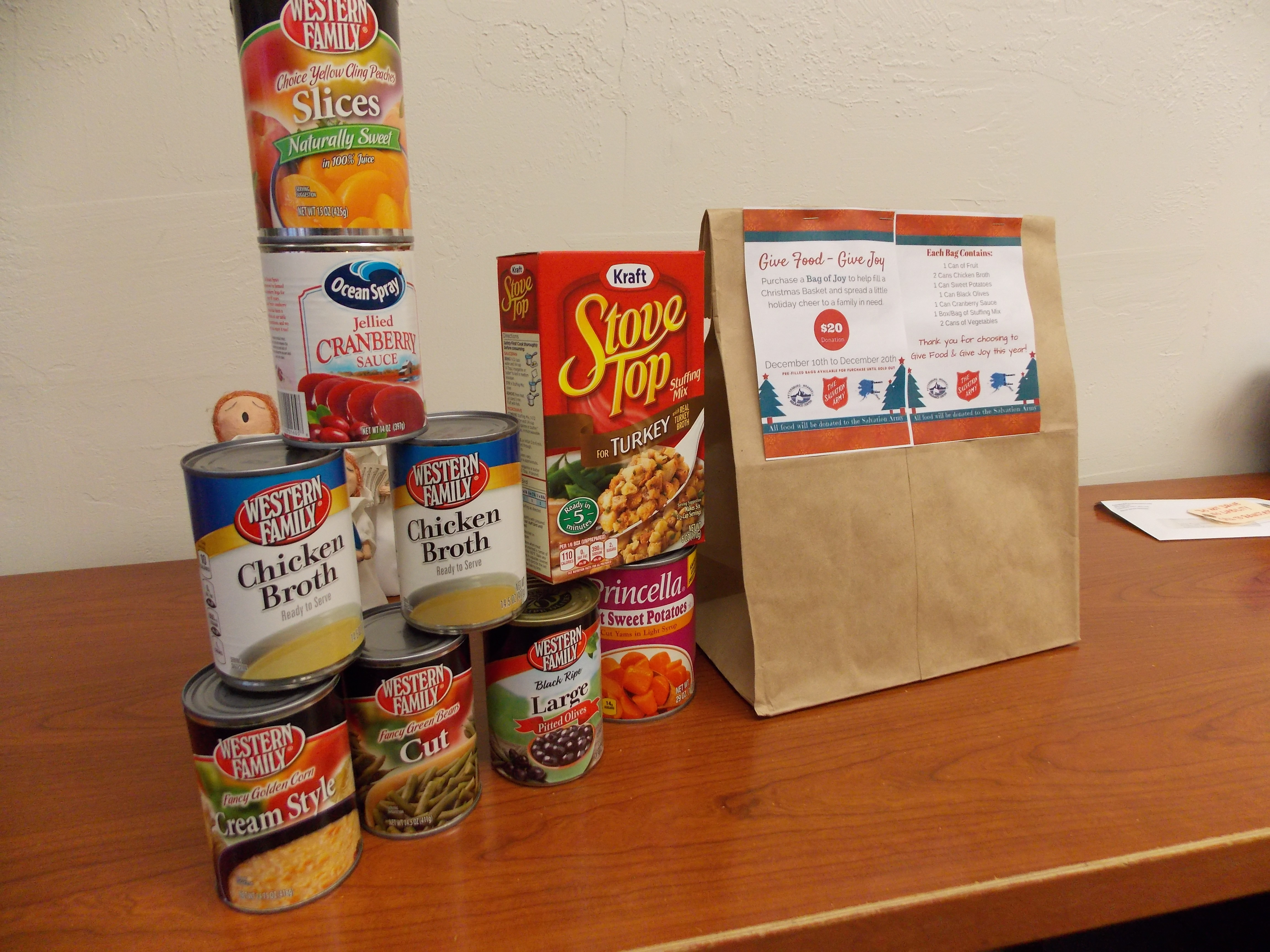 Petersburg businesses organize canned food drive KFSK