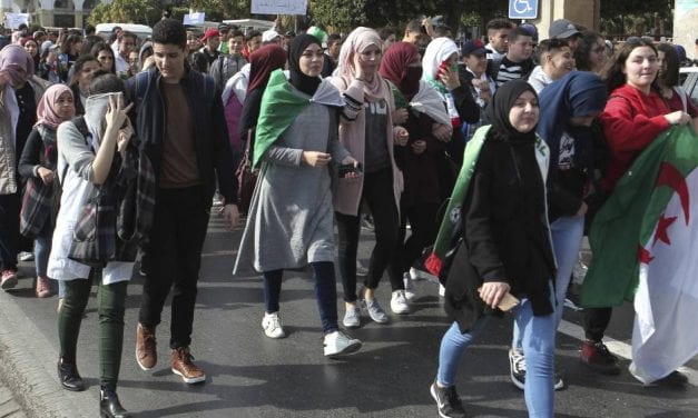 Algeria’s Leader Returns Home As Demonstrators Protest His Bid For A Fifth Term