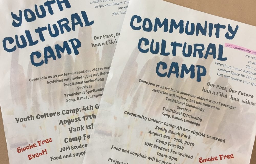 Petersburg Indian Association putting on two cultural camps this month KFSK